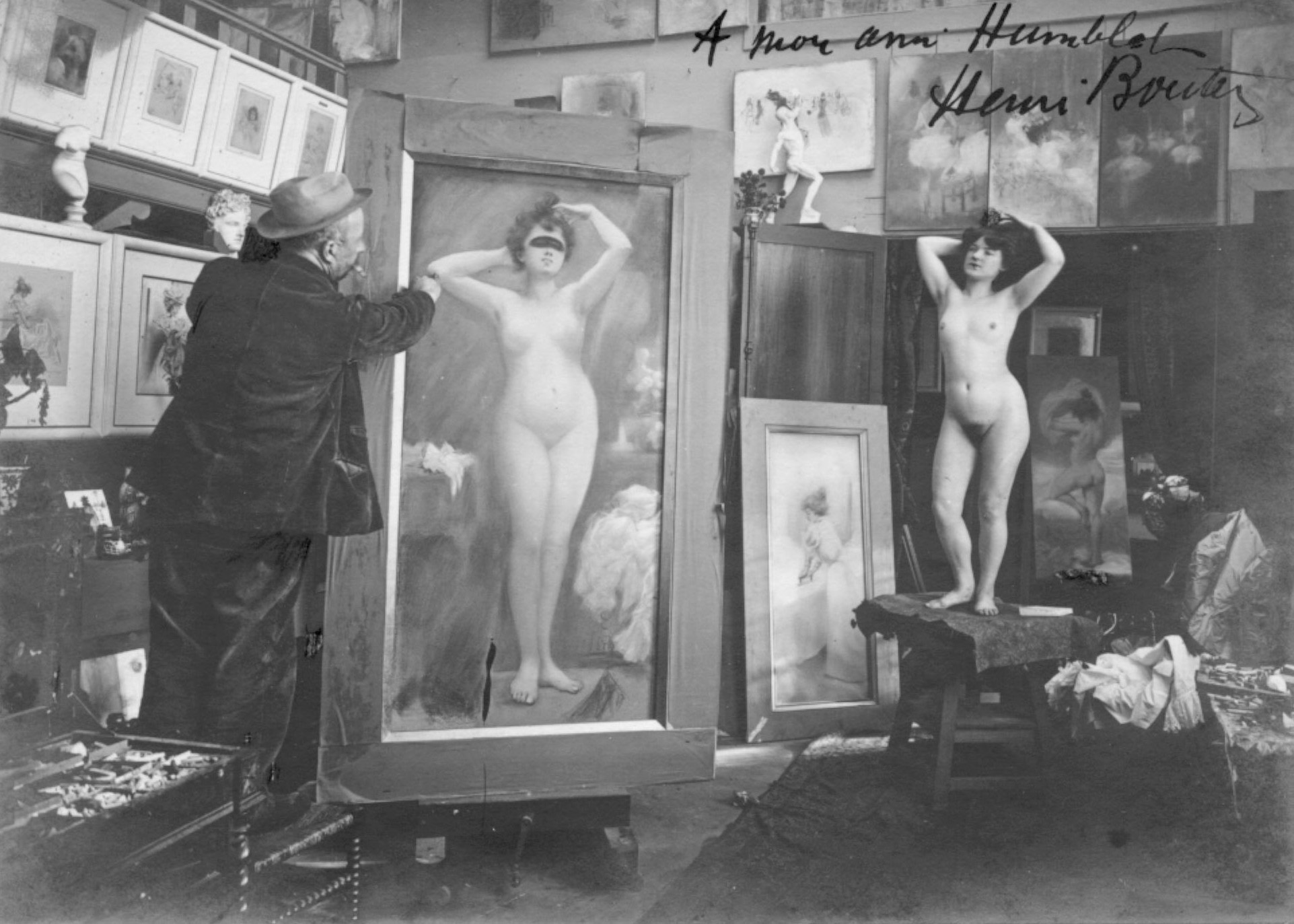 Henry Bouvet Oil Paintings