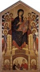 Cimabue The Madonna in Majesty 1285 6