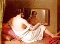 A Woman Before A Mirror