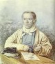 Portrait of a i fedotov the artists father 1837 xx the trety