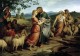 FUHRICH Joseph von jacob Encoutering Rachel With Her Fathers Herds