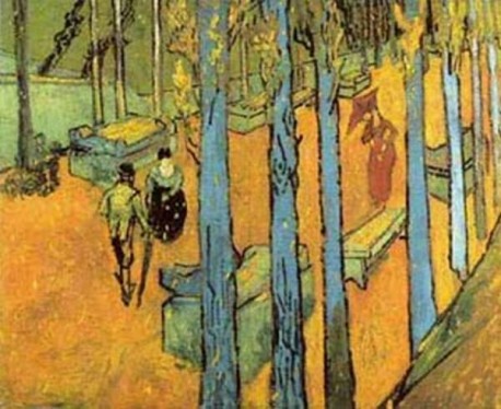 van gogh les alyscamps