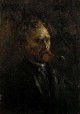 Self portrait with pipe 1886 xx van gogh museum amsterdam