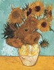 Still life vase with twelve sunflowers 1888 xx neue pinakothek munich