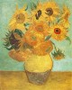Still life vase with twelve sunflowers 1889 xx philadelphia museum of art