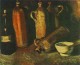 Still life with four stone bottle flask and white cup 1884 xx kroller muller museum otterlo