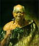 Patara Te Tuhi an old warrior 1901 765x635cm