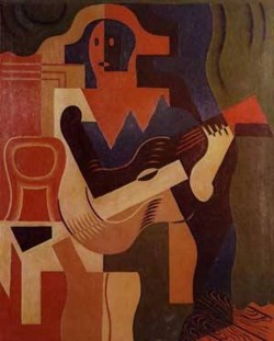 Harlequin with Guitar 1919