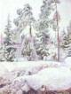 Pekka Halonen Ravio Lumessa A Clearing in the Snow 1913