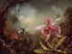 Orchid with Two Hummingbirds 1871jpeg