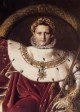 Ingres Napoleon I on His Imperial Throne detail