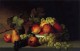 Still Life Apples Grapes Pear 1822 25