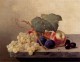 Still Life With Grapes Peaches Plums And Cherries