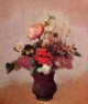 Flowers in aa Brown Vase 1903 1905
