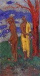 Two Women under a Red Tree 1905 1906