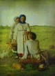 Peasant children in the field 1820s xx the russian museum st petersburg russia