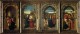 Polyptych Showing The Annunciation