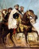Ali Ben Hamet Caliph of Constantine of the Haractas followed by his Escort 1845