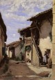 Corot A Village Steeet Dardagny