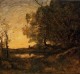 Corot Evening Distant Tower