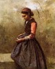 Pensive Young Woman 1865 1870