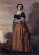 Portrait of a Standing Woman 1840 1850