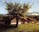Swiss Landscape with Flowering Apple Tree 1876