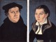 The elder diptych with the portraits of luther and his wife