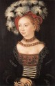 The elder portrait of a young woman