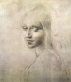 Leonardo da Vinci Head of a girl