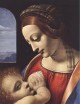 Leonardo da Vinci Madonna Litta detail1