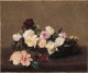Fantin Latour A Basket of Roses