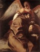 St Francis Supported By An Angel