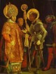 The meeting of st erasmus and st maurice 1520 1524 alte p