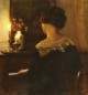Danish 1863 to 1935 A Lady Playing The Piano O C 768 by 73cm