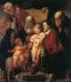 The Holy Family with St Anne The Young Baptist and his Parents CGF