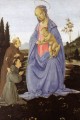 Madonna with Child St Anthony of Padua and a Friar before 1480