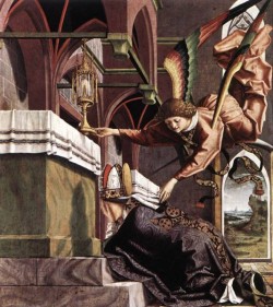 Altarpiece Of The Church Fathers Vision Of St Sigisbert