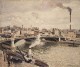 Pissarro Morning An Overcast Day Rouen 1896
