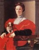 Portrait of a lady in red 1532 xx st delsches kunstinstitut frankfurt