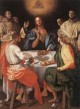 Supper at emmaus 1525 xx galleria degli uffizi florence