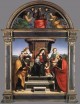Madonna and Child Enthroned with Saints c1504