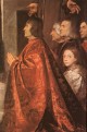 Madonna with Saints and Members of the Pesaro Family detail1