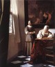 Vermeer Lady Writing a Letter with Her Maid