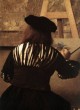 Vermeer The Art of Painting detail4