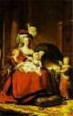 Portrait of queen marie antoinette with children xx chateau de versailles versailles france