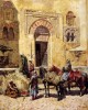 Weeks Edwin Entering The Mosque 1885