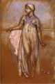 Whistler The Greek Slave Girl aka Variations in Violet and Rose