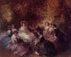 The Empress Eugenie Surrounded by her Ladies in Waiting 1855