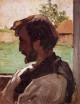 Self Portrait at Saint Sauveur 1867